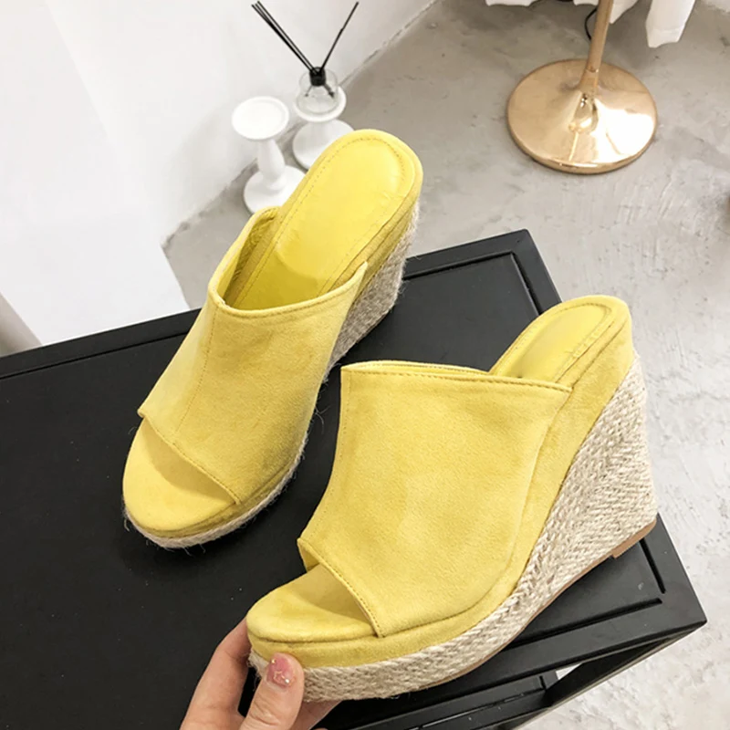 Boussac Peep Toe High Heel Platform Sandals Women Solid Fisherman Espadrilles Sandals Women Summer Beach Sandals Shoes SWC0421
Boussac Peep Toe High Heel Platform Sandals Women Solid Fisherman Espadrilles Sandals Women Summer Beach Sandals Shoes SWC0421