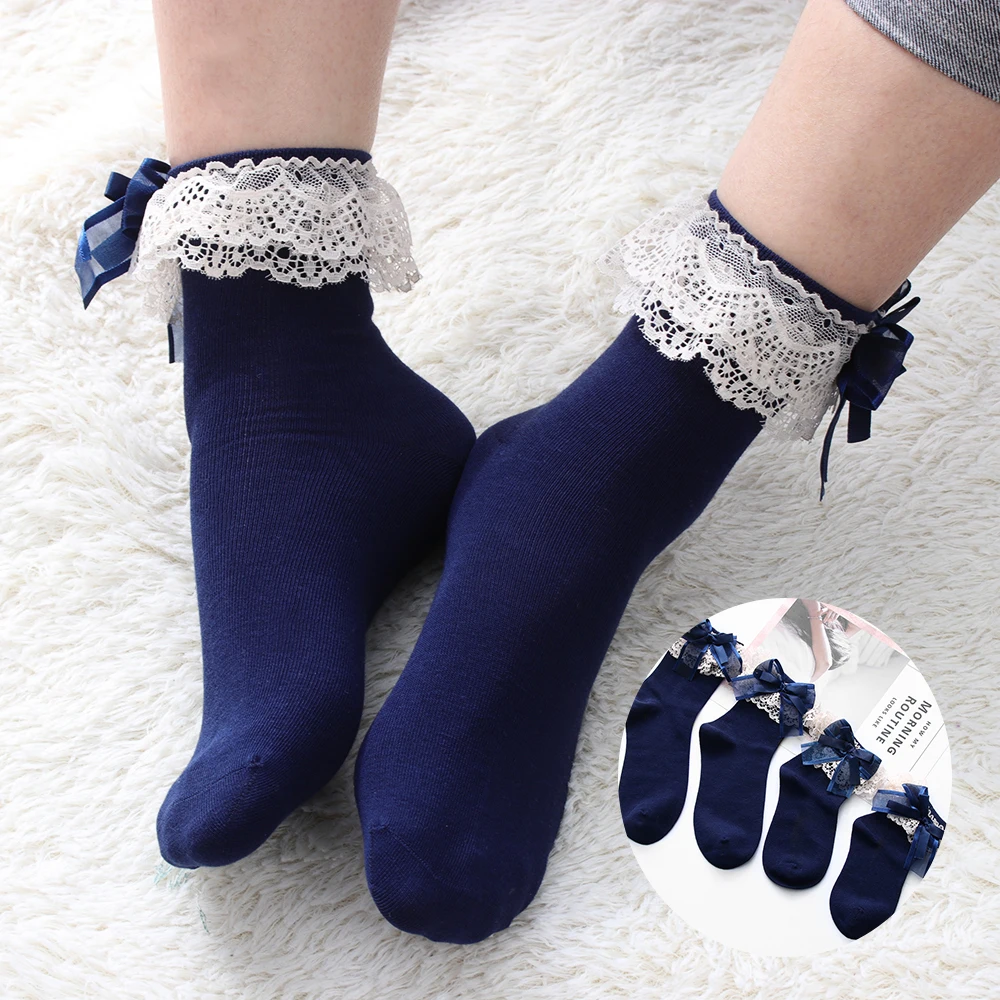 New Kids Socks Toddlers Girls Lace Big Bow Soft Cotton Ankle Socks Kids Sweet Lovely Princess Short Socks Dropshipping
New Kids Socks Toddlers Girls Lace Big Bow Soft Cotton Ankle Socks Kids Sweet Lovely Princess Short Socks Dropshipping