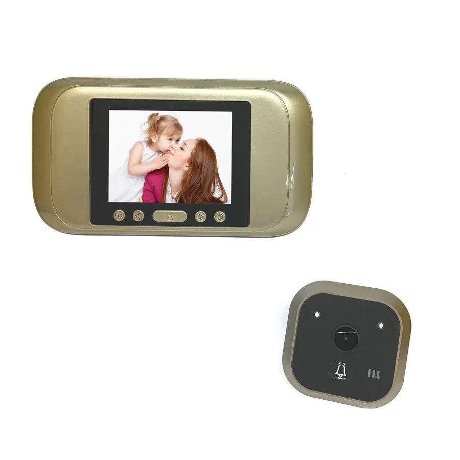3.2 inch LCD video peephole 720P CMOS door camera peephole IR Night Vision PIR Motion Sensor Photos Videos wireless peephole
3.2 inch LCD video peephole 720P CMOS door camera peephole IR Night Vision PIR Motion Sensor Photos Videos wireless peephole