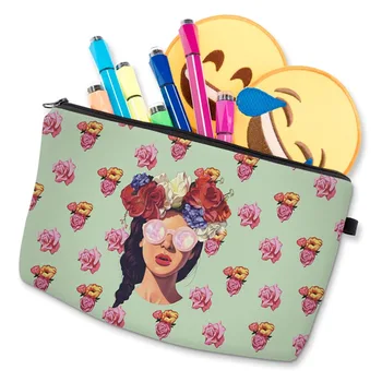 Lady Girl Organizer Pouch Storage Makeup Bag Gifts Women Zipped Garland Girl Flowers Pattern Travel Cosmetics Bags Poular AB@W3
Lady Girl Organizer Pouch Storage Makeup Bag Gifts Women Zipped Garland Girl Flowers Pattern Travel Cosmetics Bags Poular AB@W3