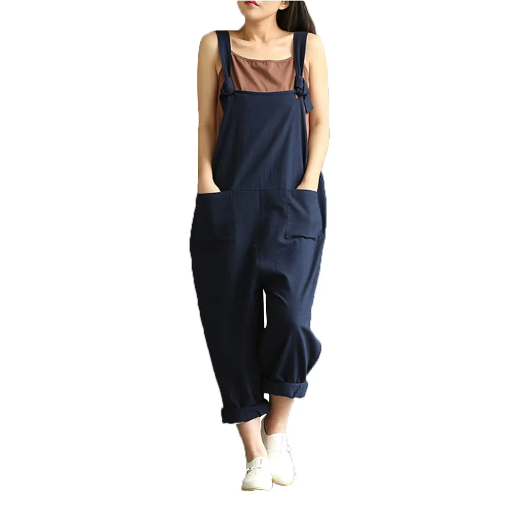 Women Vintage Loose Pants Strap Belt Bib Pants Trousers Casual Overall Pants Plus Size 3XL Summer Korean Style Women Pants#121
Women Vintage Loose Pants Strap Belt Bib Pants Trousers Casual Overall Pants Plus Size 3XL Summer Korean Style Women Pants#121