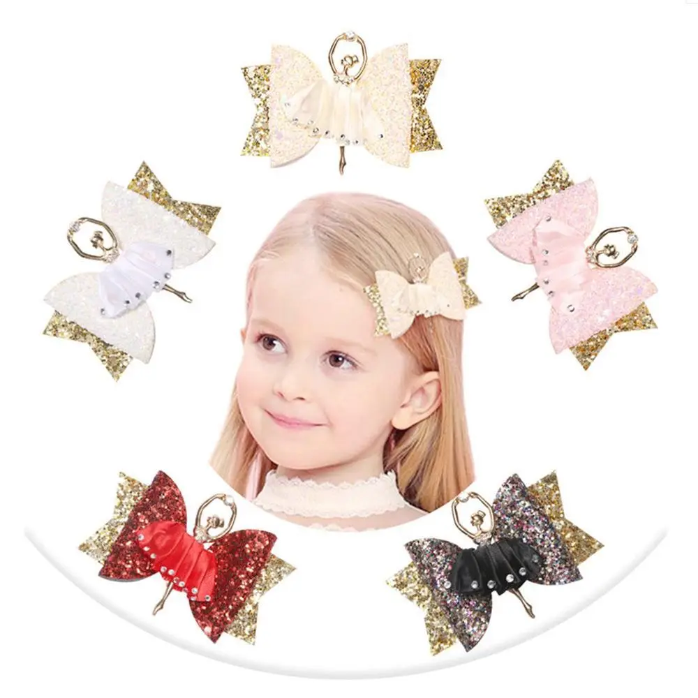 Lovely Ballerina Glitter Bow Sparkly Hair Clip for Women Girls Hairpin Children Kids Barrettes Hair Accessories
Lovely Ballerina Glitter Bow Sparkly Hair Clip for Women Girls Hairpin Children Kids Barrettes Hair Accessories