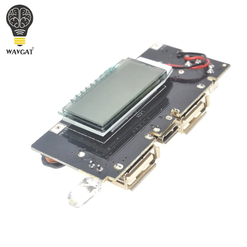 Dual USB 5V 1A 2.1A Mobile Power Bank 18650 Battery Charger PCB Power Module Accessories For Phone DIY New LED LCD Module Board
Dual USB 5V 1A 2.1A Mobile Power Bank 18650 Battery Charger PCB Power Module Accessories For Phone DIY New LED LCD Module Board