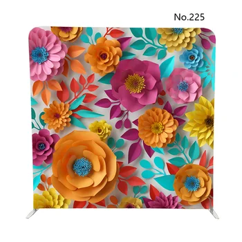 No.225 spring summer colorful paper flowers single side print fabric background
No.225 spring summer colorful paper flowers single side print fabric background