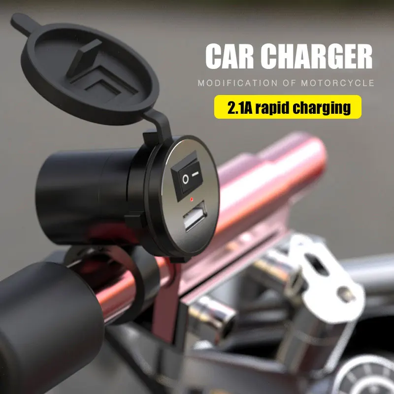 Vehemo USB for Phone Charger Socket Auto Charger Car Quick Charger Motorcycle Handlebar GPS Navigator Switch Mounts Adaptive
Vehemo USB for Phone Charger Socket Auto Charger Car Quick Charger Motorcycle Handlebar GPS Navigator Switch Mounts Adaptive