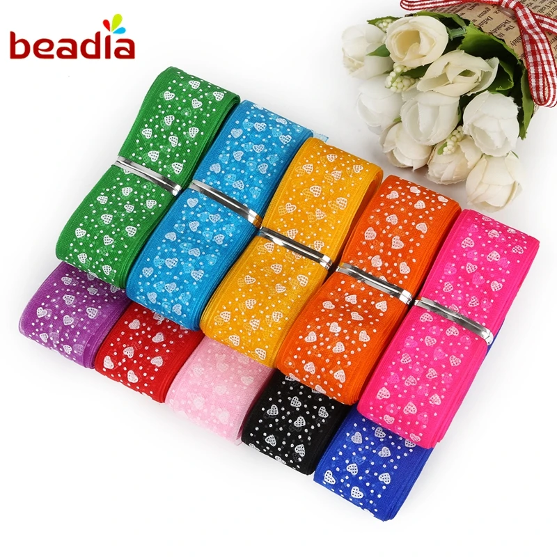 High Quality 5yards And 10yards 28mm Width Dot Printed Organza Lace Ribbon DIY Craft For Packing Bow Garment Sewing Accessories
High Quality 5yards And 10yards 28mm Width Dot Printed Organza Lace Ribbon DIY Craft For Packing Bow Garment Sewing Accessories