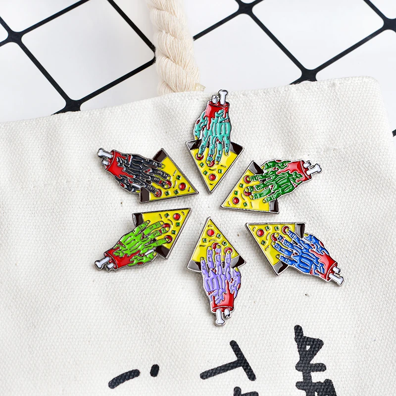 Share-A-Slice-Zombie-Hands-Pizza-Pin-Brooch-pizza-party-Denim-Jeans-Pin-Buckle-Shirt-Badge(2)