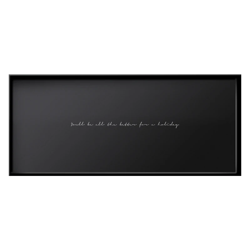 QINGYUN Stainless Steel Serving Tray, Rectangle, Lettering, Desktop Decor Platter for Fruit, Jewelry, Makeup, Tea Storage Trays
QINGYUN Stainless Steel Serving Tray, Rectangle, Lettering, Desktop Decor Platter for Fruit, Jewelry, Makeup, Tea Storage Trays