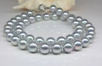 Wholesale FREE SHIPPING Details about 18"9-10MM NATURAL GENUINE SOUTH SEA SILVER GRAY CULTURED PEARL NECKLACE 14KGP
Wholesale FREE SHIPPING Details about 18"9-10MM NATURAL GENUINE SOUTH SEA SILVER GRAY CULTURED PEARL NECKLACE 14KGP