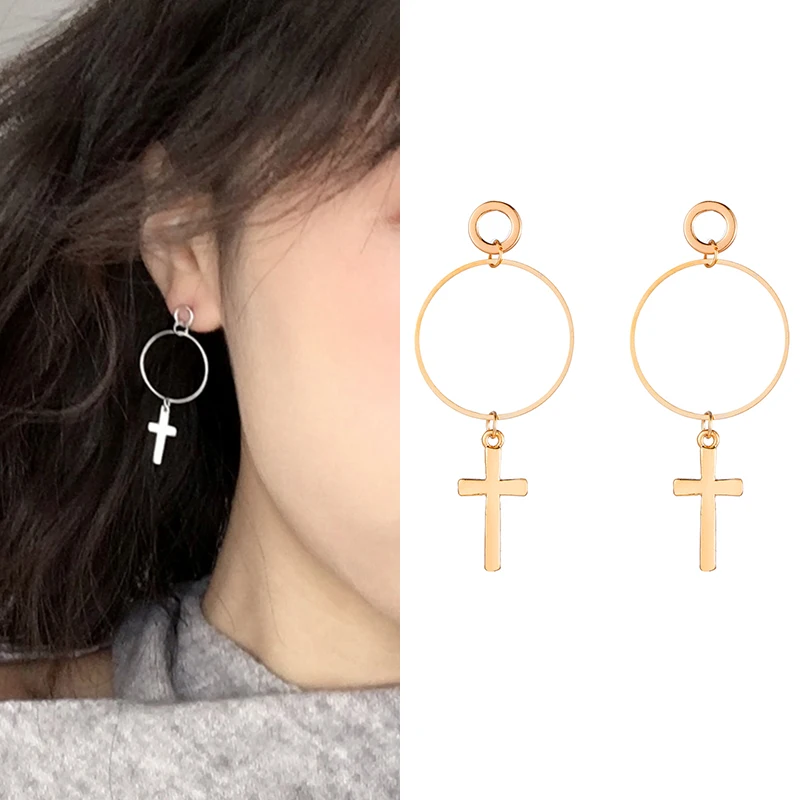 Bohemia 1Pair Vintage Drop Earrings Charming Circle Cross Pendant Ear Cartilage Dangle Earring For Women Jewelry
Bohemia 1Pair Vintage Drop Earrings Charming Circle Cross Pendant Ear Cartilage Dangle Earring For Women Jewelry