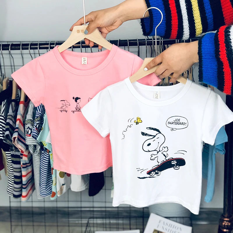 Boys and Girls Summer Clothes Cartoon t-shirts Kids Clothes 100% Cotton Comfortable t-shirts Children Clothing
Boys and Girls Summer Clothes Cartoon t-shirts Kids Clothes 100% Cotton Comfortable t-shirts Children Clothing