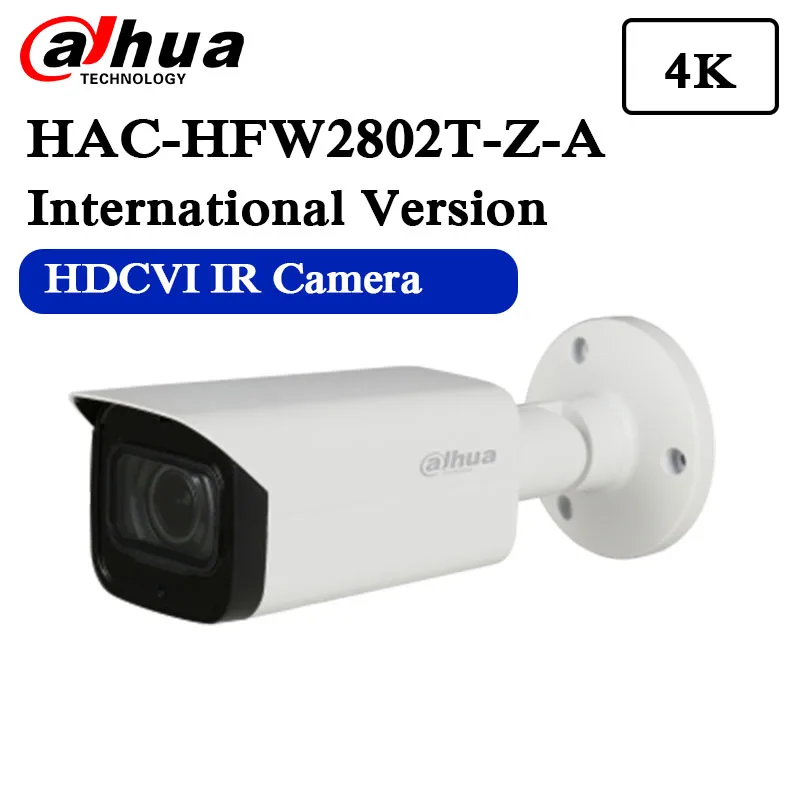 Free Shipping 4K Starlight HDCVI IR Bullet Camera HAC-HFW2802T-Z-A Audio in interface, built-in mic with logo
Free Shipping 4K Starlight HDCVI IR Bullet Camera HAC-HFW2802T-Z-A Audio in interface, built-in mic with logo