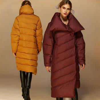 High Quality 2018 Womens Winter Jackets Women Asymmetric Length Long White Duck Down Thicken Warm Winter Coats Parkas
High Quality 2018 Womens Winter Jackets Women Asymmetric Length Long White Duck Down Thicken Warm Winter Coats Parkas