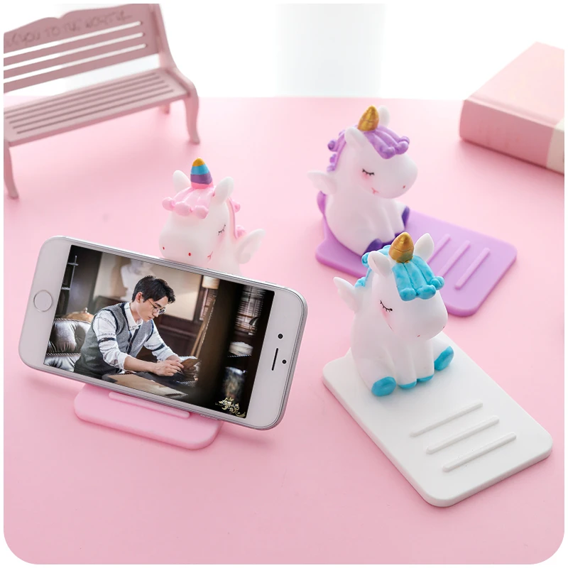 Universal Phone Holder Cute Cartoon Unicorn Mobile Phone Bracket Stand Tablets Desktop Holder for For iPhone iPad Samsung Huawei
Universal Phone Holder Cute Cartoon Unicorn Mobile Phone Bracket Stand Tablets Desktop Holder for For iPhone iPad Samsung Huawei