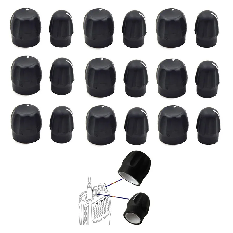Lot 10 Pair Channel Knob And Volume Knob for Motorola GP328 GP338 HT750 HT1250 EP350 EP450 EX600 GP340 GP360 GP380 PRO5150 Radio
Lot 10 Pair Channel Knob And Volume Knob for Motorola GP328 GP338 HT750 HT1250 EP350 EP450 EX600 GP340 GP360 GP380 PRO5150 Radio