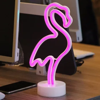 LED Flamingo Night Light Romantic Table Lamps Home Christmas Decor Battery Lighting for Bedroom Cafe
LED Flamingo Night Light Romantic Table Lamps Home Christmas Decor Battery Lighting for Bedroom Cafe
