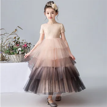 2020 Children Girls Elegant Sequined Birthday Evening Party Princess Cake-Layers Dress Model Show Piano Costumes Prom Mesh Dress
2020 Children Girls Elegant Sequined Birthday Evening Party Princess Cake-Layers Dress Model Show Piano Costumes Prom Mesh Dress