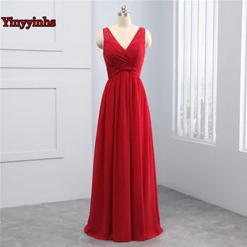 Yinyyinhs Women Sleeveless Lace Pleated Chiffon Bridesmaid Dress Long Party Pageant Wedding Bridal Formal Summer Dress GG66
Yinyyinhs Women Sleeveless Lace Pleated Chiffon Bridesmaid Dress Long Party Pageant Wedding Bridal Formal Summer Dress GG66
