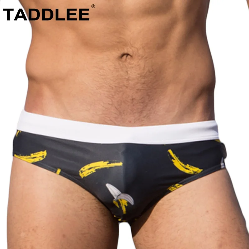 

Taddlee Brand Sexy Men's Swimwear Swim Bikini Briefs Boxer Trunks Men Swimsuits Bathing Suits Low Rise Gay Board Surf Shorts New