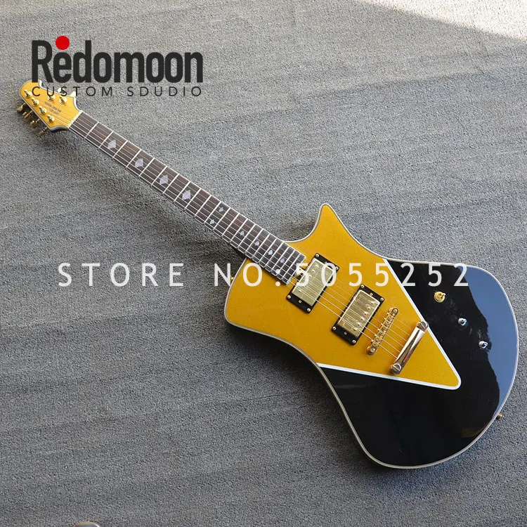 Factory custom guitar 6 strings Music man electric guitar with maple fingerboard gold hardwares musical instrument shop
Factory custom guitar 6 strings Music man electric guitar with maple fingerboard gold hardwares musical instrument shop