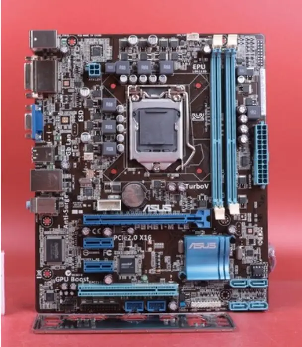 ASUS P8H61-M LE used desktop motherboard Socket LGA 1155 DDR3 16GB support I3 I5 I7 uATX Integrated mainboard PC
ASUS P8H61-M LE used desktop motherboard Socket LGA 1155 DDR3 16GB support I3 I5 I7 uATX Integrated mainboard PC
