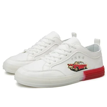 Summer 2019 Canvas Men's Shoes Street Board Shoes Transparent Jelly-soled Small White Shoe Cloth Shoes
Summer 2019 Canvas Men's Shoes Street Board Shoes Transparent Jelly-soled Small White Shoe Cloth Shoes