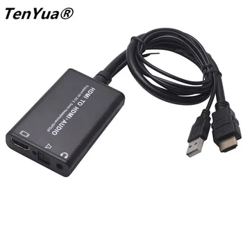 TenYua Multi-functional 4K HDMI Audio Splitter HD Converter HDMI To HDMI Audio Extractor Cable Switcher For PC Laptop HDTV
TenYua Multi-functional 4K HDMI Audio Splitter HD Converter HDMI To HDMI Audio Extractor Cable Switcher For PC Laptop HDTV