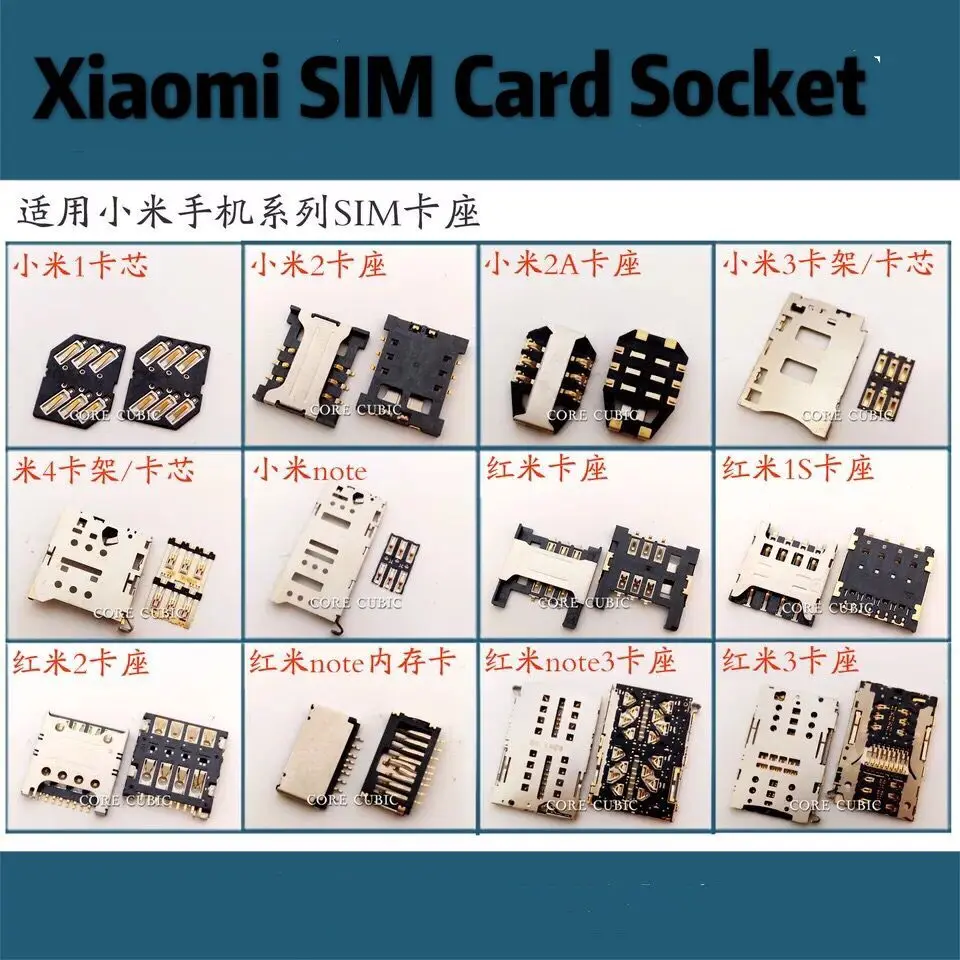 Redmi 1/2/3/4/2A/1S note Micro SIM SD TF 6/8/9PIN Card Cover Slot Socket Connector Holder Adapter Push-pull Patch PCB FPC Part
Redmi 1/2/3/4/2A/1S note Micro SIM SD TF 6/8/9PIN Card Cover Slot Socket Connector Holder Adapter Push-pull Patch PCB FPC Part