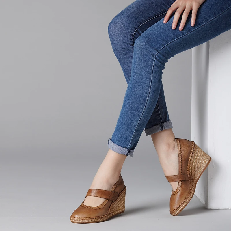 JELLYFOND Spring Womens Platform High Heels Sexy Pumps Shoes 2019 Vintage Platform Wedge Pumps Genuine Leather Handmade Shoes
JELLYFOND Spring Womens Platform High Heels Sexy Pumps Shoes 2019 Vintage Platform Wedge Pumps Genuine Leather Handmade Shoes