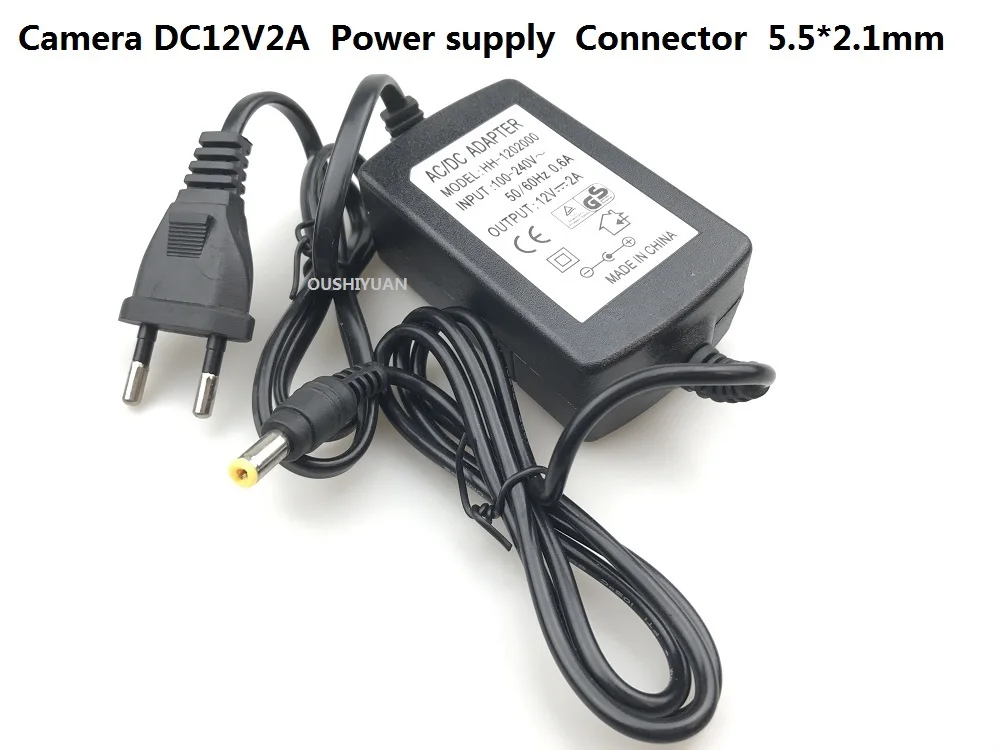 CCTV System EU Power Supply Adapter DC12V2A Output Camera DVR NVR Video Surveillance Security Led Strips Lights 5.5*2.1mm
CCTV System EU Power Supply Adapter DC12V2A Output Camera DVR NVR Video Surveillance Security Led Strips Lights 5.5*2.1mm