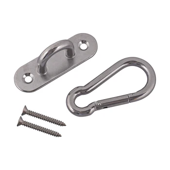 M8 Ceiling Hook Hammock Swing Hook Indoor Outdoor Carabiners with Self-tapping screws for Yoga Swing Chair Hammock Hanging
M8 Ceiling Hook Hammock Swing Hook Indoor Outdoor Carabiners with Self-tapping screws for Yoga Swing Chair Hammock Hanging