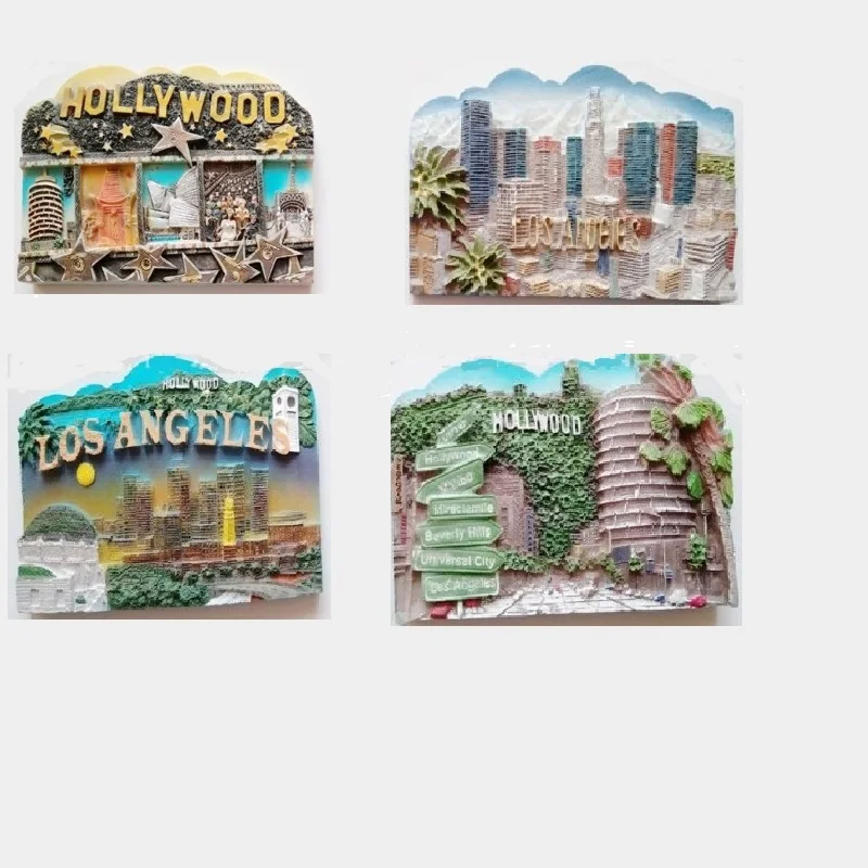 Lychee Hollywood Angel City Refrigerator Magnetic Sticker USA Landscape Fridge Magnets Home Decoration Travel Souvenirs
Lychee Hollywood Angel City Refrigerator Magnetic Sticker USA Landscape Fridge Magnets Home Decoration Travel Souvenirs