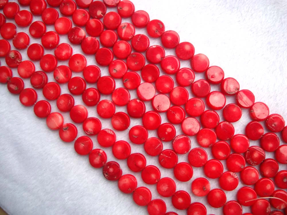 Natural Red Coral Flat Coin/Round Loose Beads For Jewelry Making DIY Bracelet Necklace Earrings
Natural Red Coral Flat Coin/Round Loose Beads For Jewelry Making DIY Bracelet Necklace Earrings
