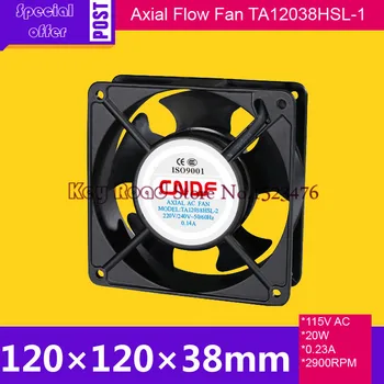 115V AC 60HZ 0.23A 20W 2900RPM 120*38mm Anticorrosion Cooling Radiator Axial Fan TA12038HSL-1 FZY for Electroplate Factory
115V AC 60HZ 0.23A 20W 2900RPM 120*38mm Anticorrosion Cooling Radiator Axial Fan TA12038HSL-1 FZY for Electroplate Factory