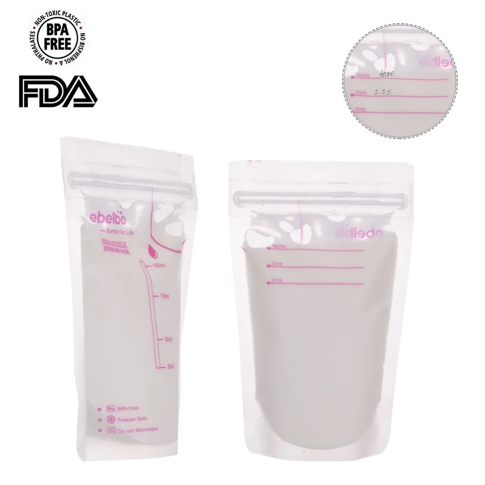 30 Pieces 100ml Milk Freezer Bags Mother Milk Baby Food Storage Breast Milk Storage Bag BPA Free Baby Safe Feeding Bags Feeding
30 Pieces 100ml Milk Freezer Bags Mother Milk Baby Food Storage Breast Milk Storage Bag BPA Free Baby Safe Feeding Bags Feeding