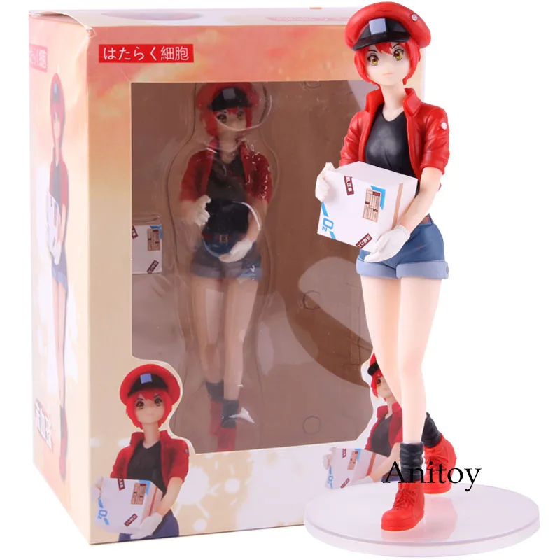 Anime Hataraku Saibou Cells at Work Red Blood Cell PVC Action Figure Collectible Model Toy
Anime Hataraku Saibou Cells at Work Red Blood Cell PVC Action Figure Collectible Model Toy