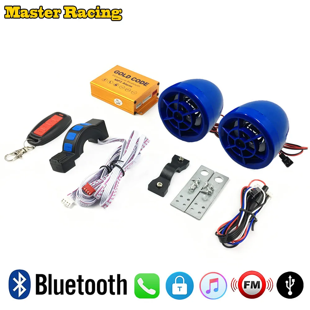 12v Motorcycle Anti-theft Security Audio Speakers FM Radio TF Card Moto Bluetooth MP3 Player With USB ATV For Motor Scooter Bike
12v Motorcycle Anti-theft Security Audio Speakers FM Radio TF Card Moto Bluetooth MP3 Player With USB ATV For Motor Scooter Bike