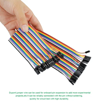 Free shipping! (3pcs/lot) 20CM 40Pin Female to Female high quality jumper wire for Breadboard
Free shipping! (3pcs/lot) 20CM 40Pin Female to Female high quality jumper wire for Breadboard