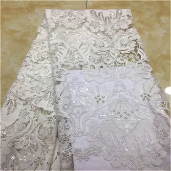 Free shipping (5yards/pc) teal green white sequins beads lace fabric African French net lace fabric for fashion party dress
Free shipping (5yards/pc) teal green white sequins beads lace fabric African French net lace fabric for fashion party dress