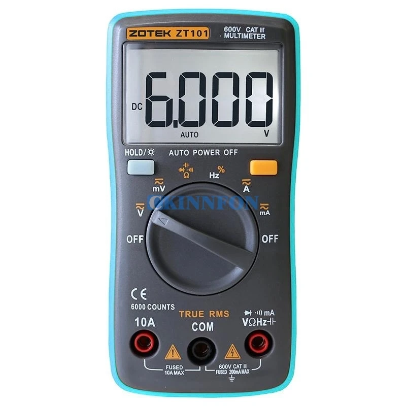 DHL 20PCS World Portable Auto-Ranging Digital Multimeter 6000 Counts Backlight AC/DC Ammeter Voltmeter Ohm Meter
DHL 20PCS World Portable Auto-Ranging Digital Multimeter 6000 Counts Backlight AC/DC Ammeter Voltmeter Ohm Meter