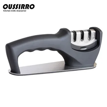OUSSIRRO Brand Knife Sharpener Ceramic Knives Sharpening Diamond Grinding Wheel Tungsten Steel Matel Amolador De Faca 
OUSSIRRO Brand Knife Sharpener Ceramic Knives Sharpening Diamond Grinding Wheel Tungsten Steel Matel Amolador De Faca