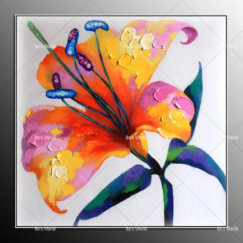 Artist Supply High Quality Red Flower Knife Oil Painting On Canvas Beautiful Flower Oil Painting Picture On Canvas Decoration
Artist Supply High Quality Red Flower Knife Oil Painting On Canvas Beautiful Flower Oil Painting Picture On Canvas Decoration