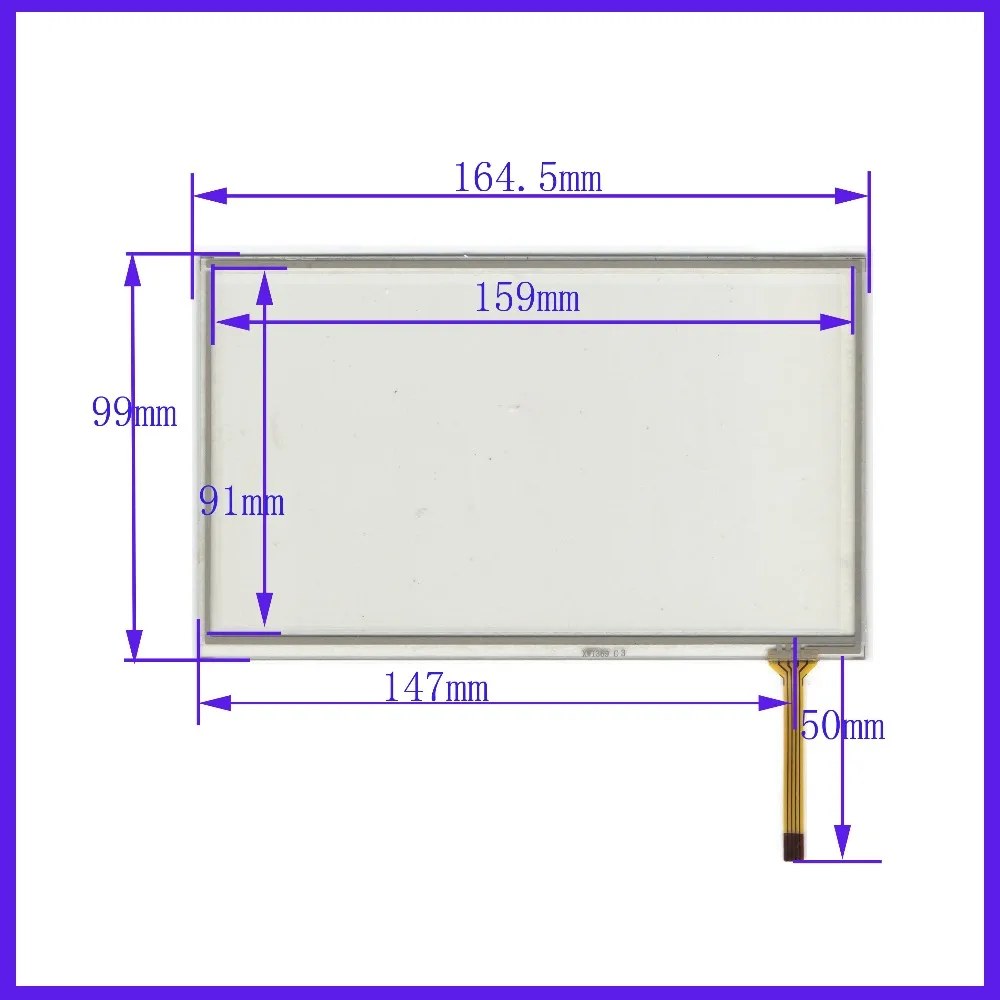 ZhiYuSun compatible YH-009 164.5mm*99mm New 7 Inch Touch Screen for 7 GPS the GLASS is 164.5*99 for tble compatible
ZhiYuSun compatible YH-009 164.5mm*99mm New 7 Inch Touch Screen for 7 GPS the GLASS is 164.5*99 for tble compatible