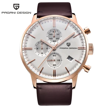 PAGANI DESIGN Luxury Mens Business Watch Genuine Leather 30M Waterproof Military Sport Function Men Fashion Gifts Wrist Watches
PAGANI DESIGN Luxury Mens Business Watch Genuine Leather 30M Waterproof Military Sport Function Men Fashion Gifts Wrist Watches