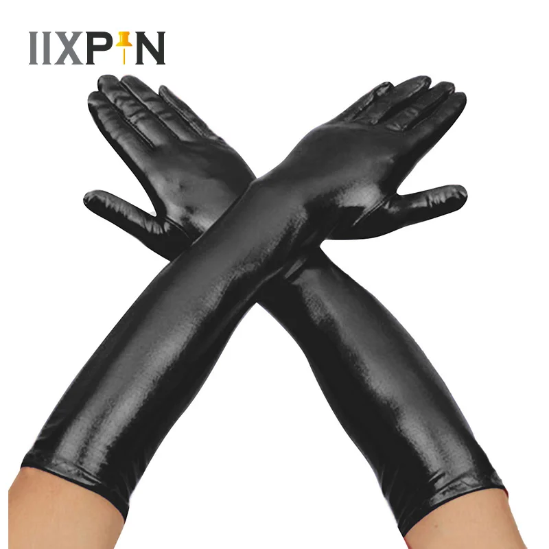IIXPIN Sexy Pole Dance Costumes Long Gloves Full Finger Shiny Metalic Gloves Party Evening Club Gloves Mittens Club wear Clothes
IIXPIN Sexy Pole Dance Costumes Long Gloves Full Finger Shiny Metalic Gloves Party Evening Club Gloves Mittens Club wear Clothes