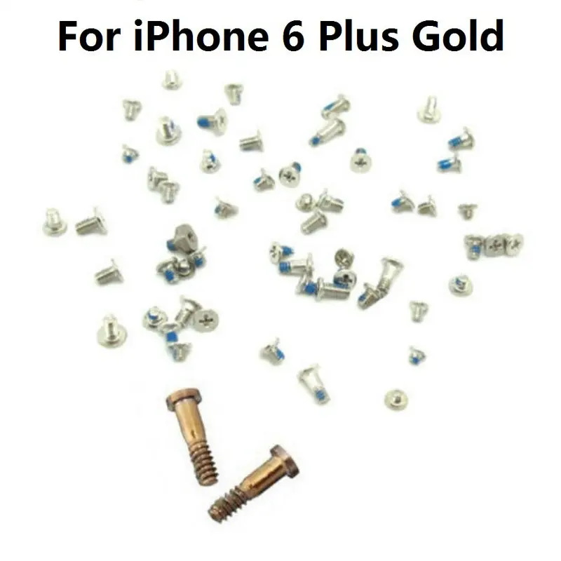 New Full Screws Set With 2 Bottom Screws Replacement For iPhone 6/6 Plus 6S Plus Black White Gold Rose Gold
New Full Screws Set With 2 Bottom Screws Replacement For iPhone 6/6 Plus 6S Plus Black White Gold Rose Gold