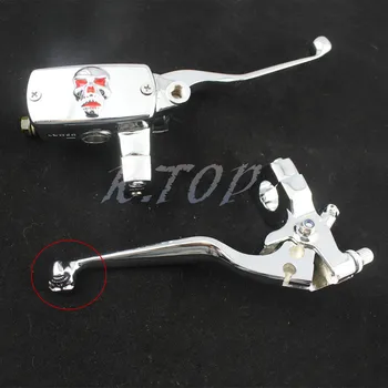 1" Skull Control Reservoir Brake Clutch Levers Fit For Honda VTX 1800 Spirit 750 Harley Suzuki Custom
1" Skull Control Reservoir Brake Clutch Levers Fit For Honda VTX 1800 Spirit 750 Harley Suzuki Custom