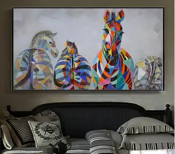 High Quality Wildlife Zebra Hand Painted Oil Painting On Canvas Paints Home Decor Picture For Bedroom
High Quality Wildlife Zebra Hand Painted Oil Painting On Canvas Paints Home Decor Picture For Bedroom