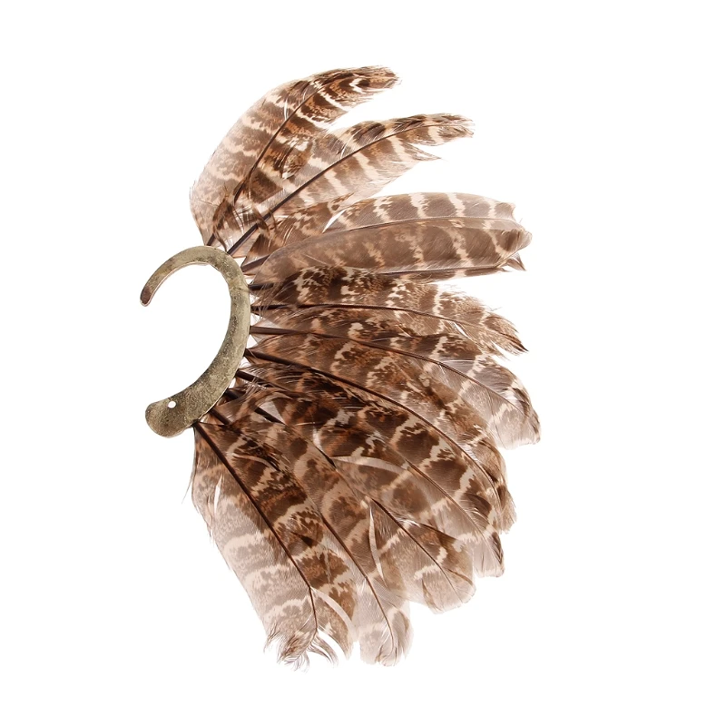 1 PC Unisex Big Gray Natural Feather Earring Cuff Non Piercing Ear Clip One Side Beautiful workmanship
1 PC Unisex Big Gray Natural Feather Earring Cuff Non Piercing Ear Clip One Side Beautiful workmanship