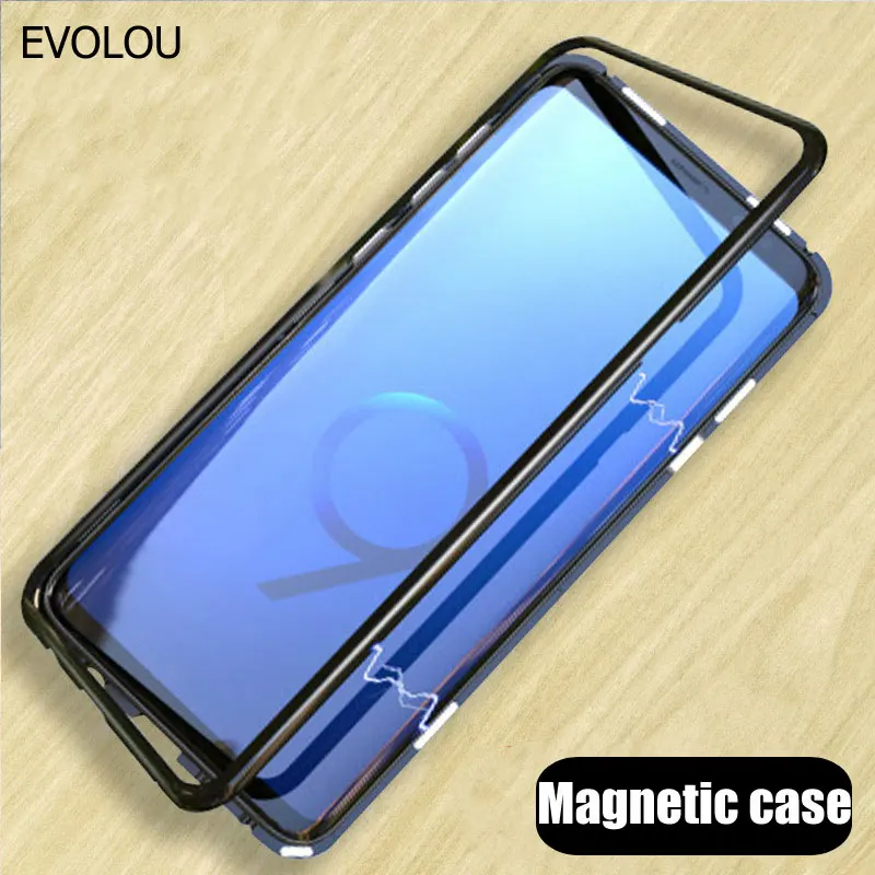Magnetic Case for Samsung Galaxy A7 2018 Adsorption Metal Tempered Glass Phone Case for Samsung A9 J4 J6 Plus Note 9 8 S9 Cover
Magnetic Case for Samsung Galaxy A7 2018 Adsorption Metal Tempered Glass Phone Case for Samsung A9 J4 J6 Plus Note 9 8 S9 Cover